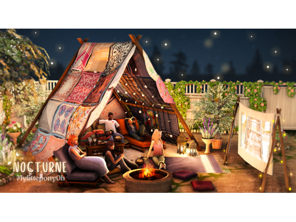 Maxis Match Nocturne by MylittleponyOh - The Sims 4 Custom Content