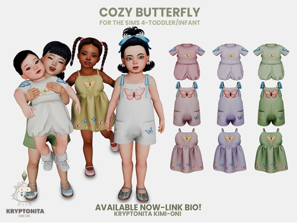 Maxis Match Cozy Butterfly - The Sims 4 Custom Content