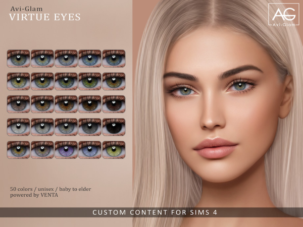 Avi-Glam - Virtue Eyes by VentaStudio