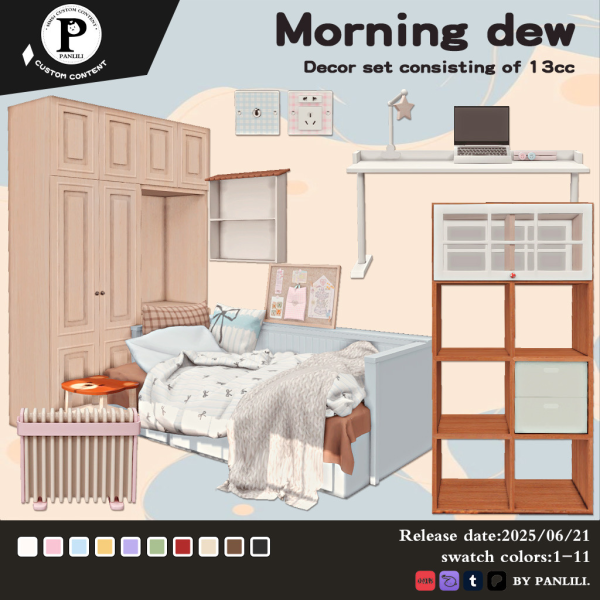 Mix Morning dew by simsfinds - The Sims 4 Custom Content