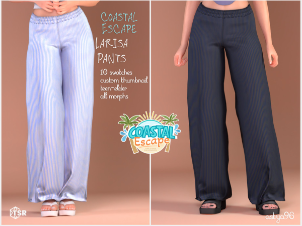 Coastal Escape Larisa Pants by astya96cc