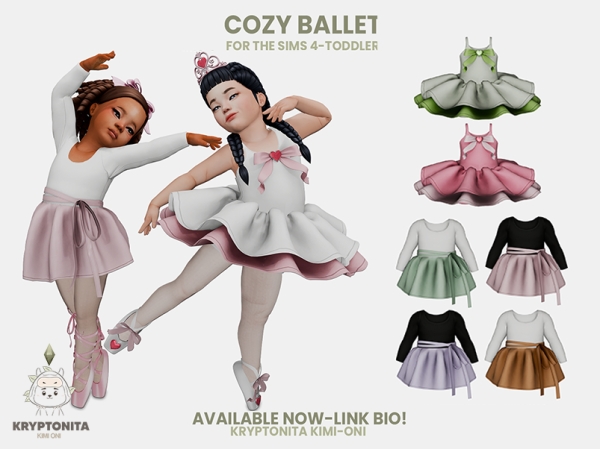 Maxis Match Cozy Ballet - The Sims 4 Custom Content