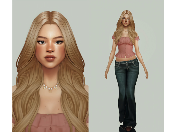 Maxis Match Rosalie Whittaker by sunniesimsee - The Sims 4 Custom Content
