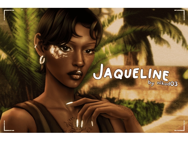Mix Jacqueline by nikod03 - The Sims 4 Custom Content