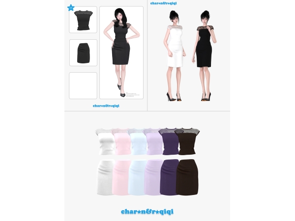 Mix [charonroqiqi]260715 - The Sims 4 Custom Content
