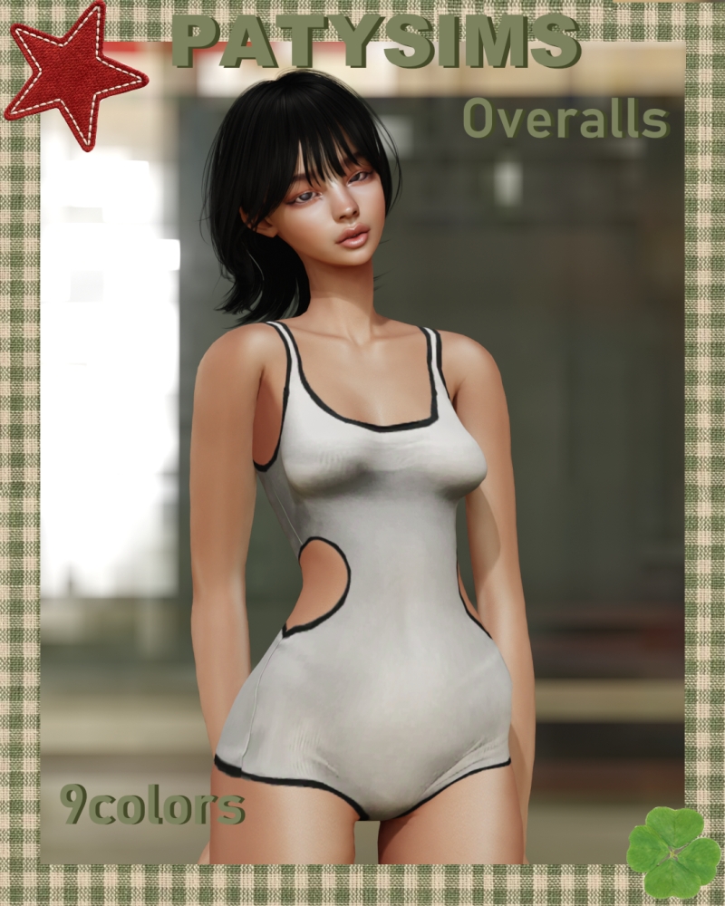 Mix Form fitting jumpsuit by patysims - The Sims 4 Custom Content