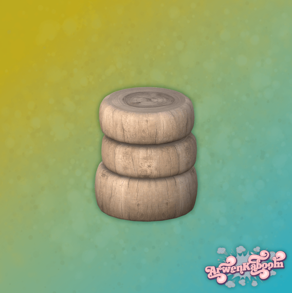 Mix Marabor End Table by arwenkaboom - The Sims 4 Custom Content