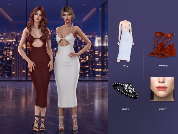 Alpha Riley Lookbook - The Sims 4 Custom Content