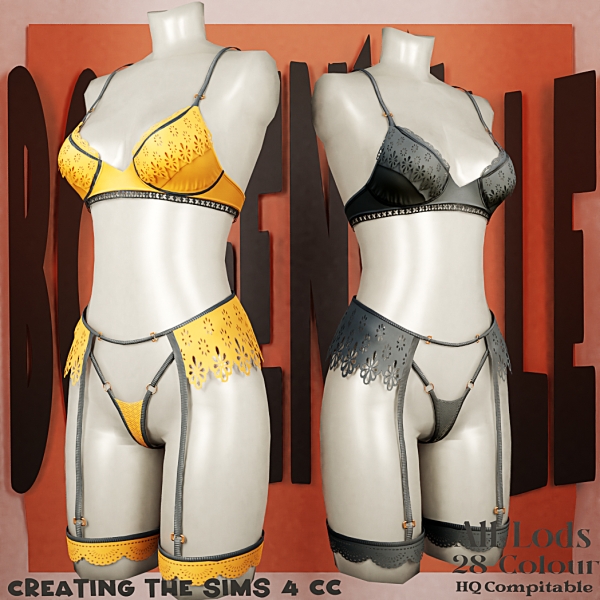 Alpha Boe_Ayyu Nainggolan Lingerie by boegenville - The Sims 4 Custom Content