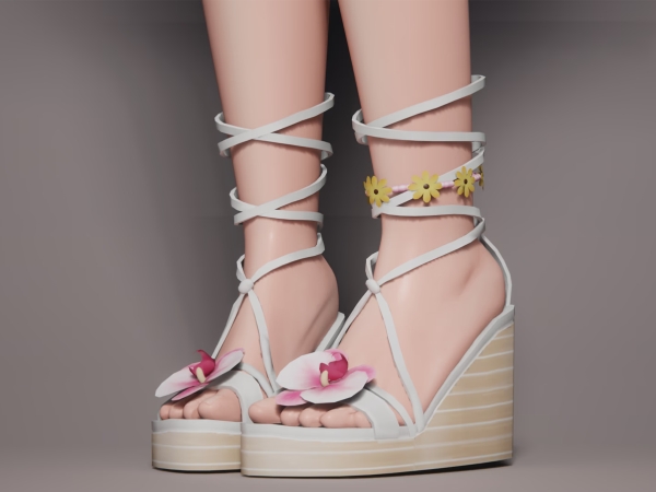 Alpha Waves Anklet - The Sims 4 Custom Content