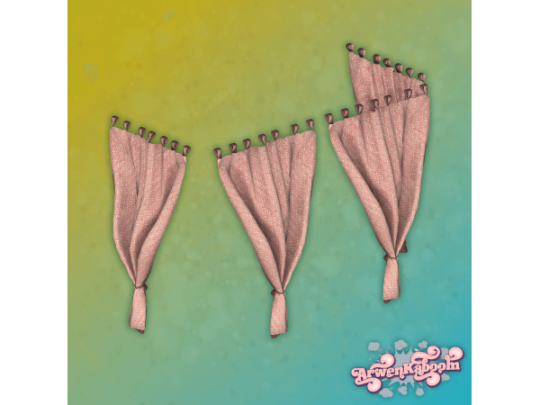 Mix Marabor Canopy Curtain - The Sims 4 Custom Content