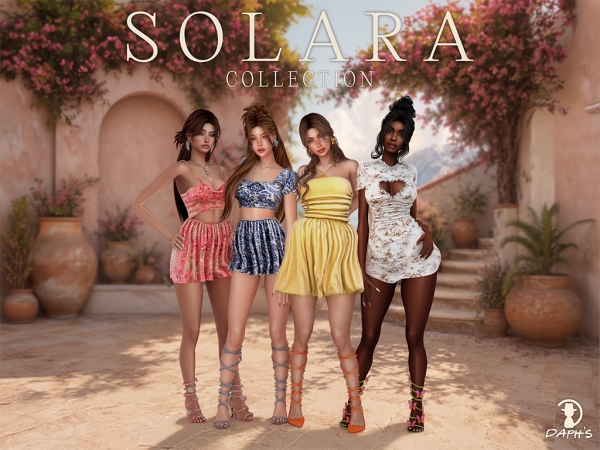 Alpha DAPH'S SOLARA COLLECTION - The Sims 4 Custom Content