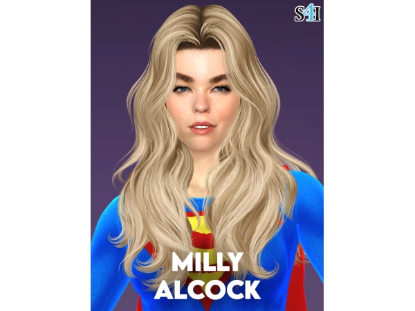 Alpha Sims 4 CAS Milly Alcock - The Sims 4 Custom Content