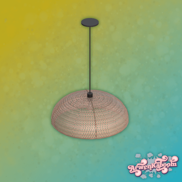 Mix Marabor Ceiling Light by arwenkaboom - The Sims 4 Custom Content