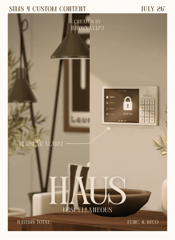 Maxis Match HAUS Miscellaneous a sims 4 custom content collection by simsfinds - The Sims 4 Custom Content