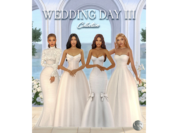 Maxis Match CAMUFLAJE Wedding Day III Collection - The Sims 4 Custom Content