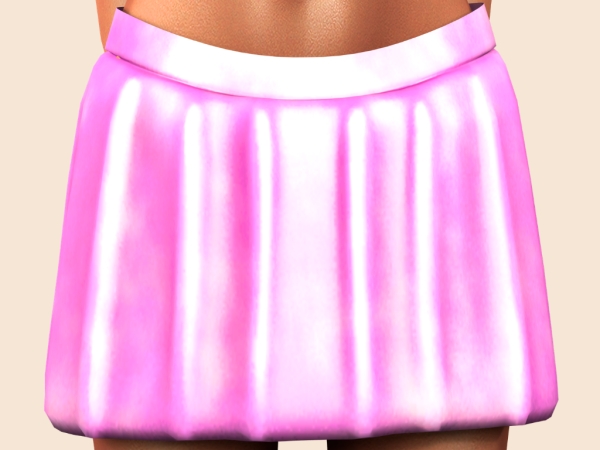 Alpha Marie Skirt by beccaxcouquetts - The Sims 4 Custom Content