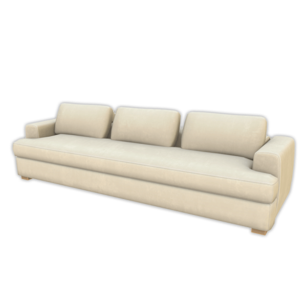 Maxis Match Comiko Living Modern Farm Sofa Threeseater by comiko - The Sims 4 Custom Content
