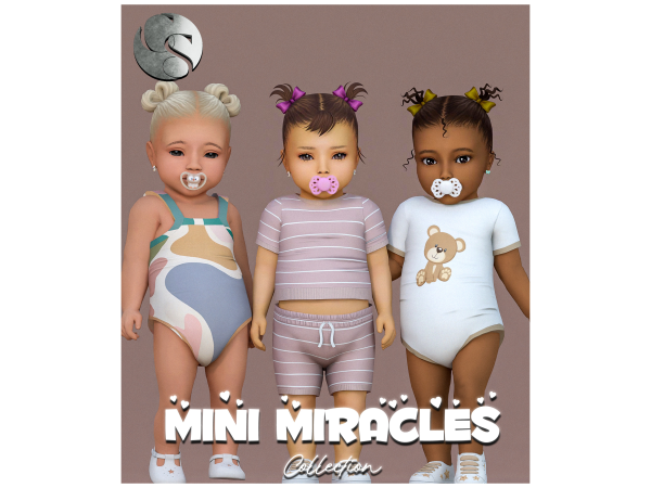 Mix CAMUFLAJE Mini Miracles Infant Collection - The Sims 4 Custom Content