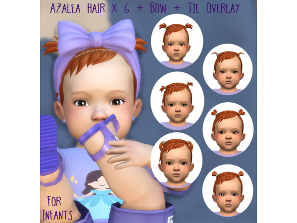 Maxis Match Azalea Set by RavenSim - The Sims 4 Custom Content