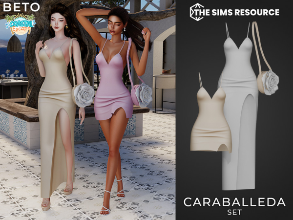Alpha Caraballeda Set by Beto_ae0 - The Sims 4 Custom Content