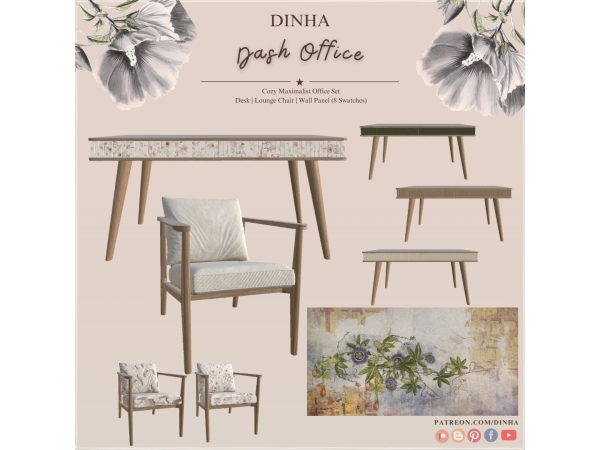 Alpha Dash Office - The Sims 4 Custom Content