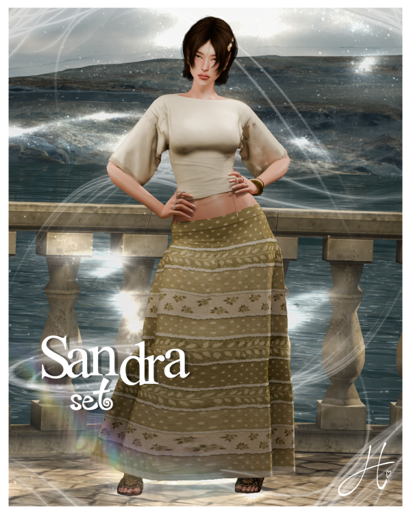 Alpha heartquake sandra set by simsfinds - The Sims 4 Custom Content