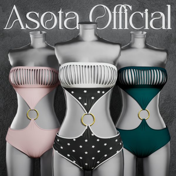 Alpha [ASOTA OFFICIAL] Eula Swimsuit by asotaofficial - The Sims 4 Custom Content