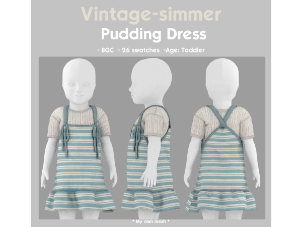 Pudding Dress by vintage-simmer