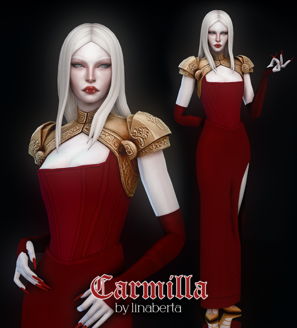 Maxis Match Carmilla by simsfinds - The Sims 4 Custom Content