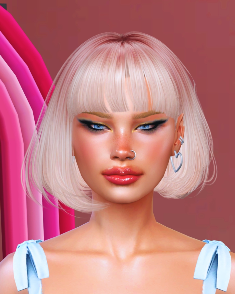 Alpha BOOM GIRL by bysimsofc - The Sims 4 Custom Content
