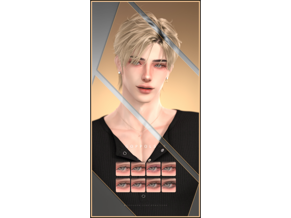 Alpha GPME GOLD Eyeshadow 65 by goppolsme - The Sims 4 Custom Content