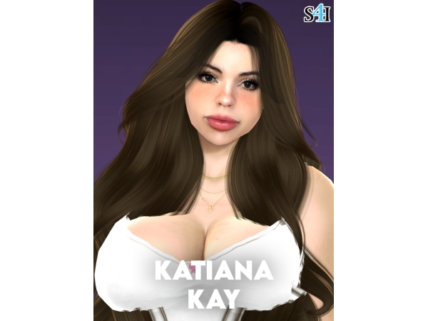 Alpha Sims 4 CAS Katiana Kay - The Sims 4 Custom Content
