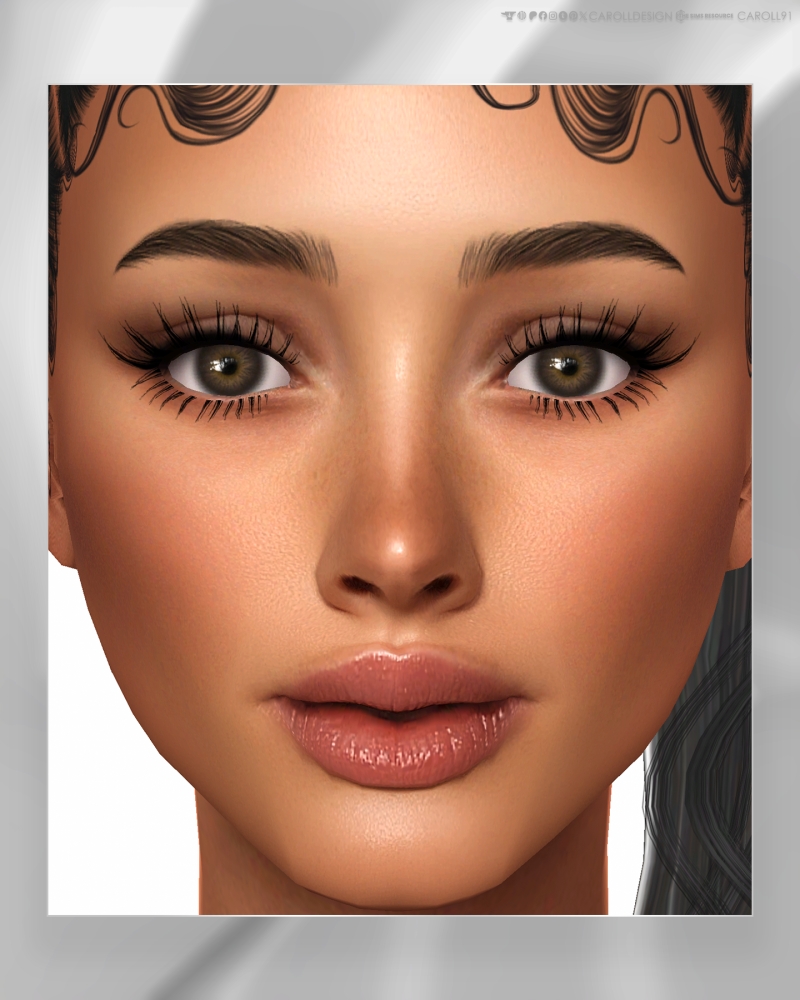 Alpha Olivia Nose Preset HQ by carolldesign - The Sims 4 Custom Content