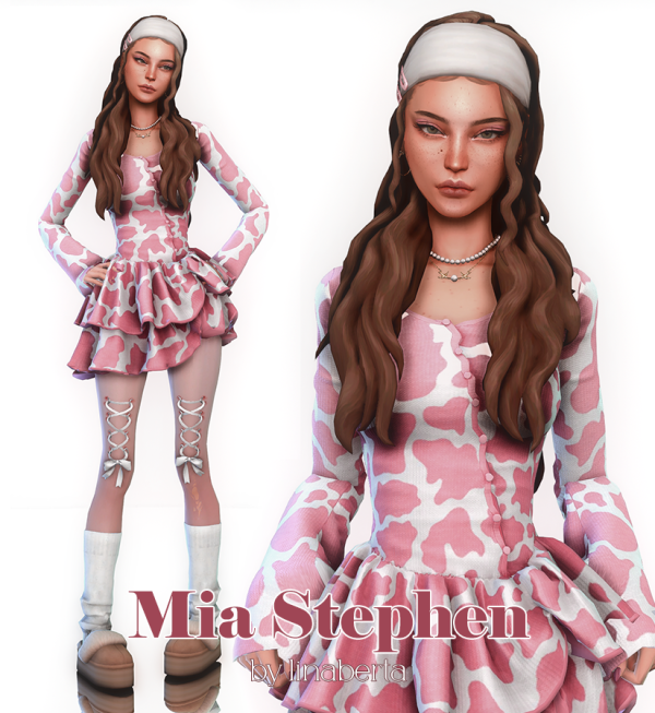 Mix Mia Stephen by simsfinds - The Sims 4 Custom Content