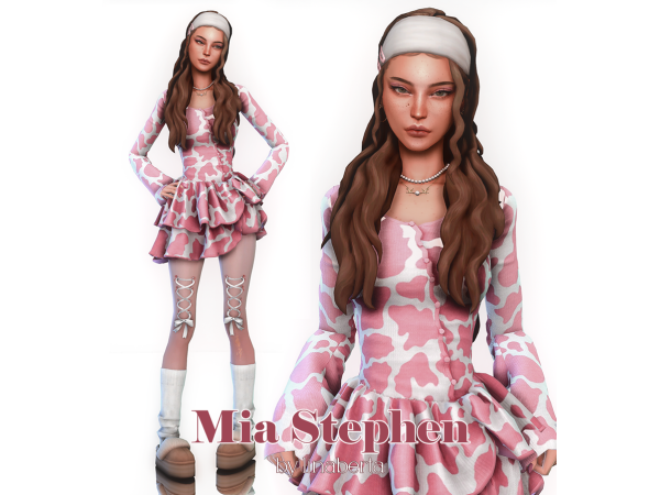 Mix Mia Stephen by linabertasims - The Sims 4 Custom Content