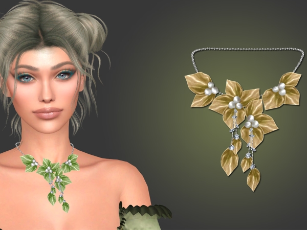 Maxis Match Enchanter Fairy Necklace - The Sims 4 Custom Content