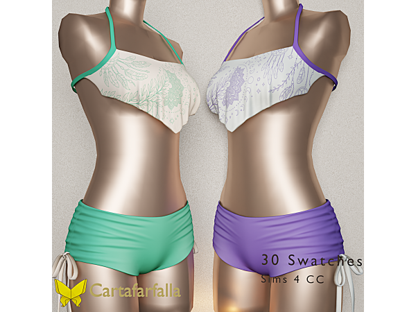 Alpha Cartafarfalla Solara - The Sims 4 Custom Content