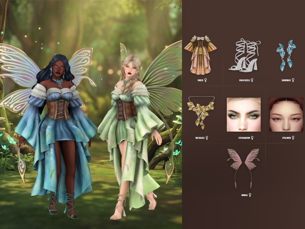 Enchanter Fairy Lookbook