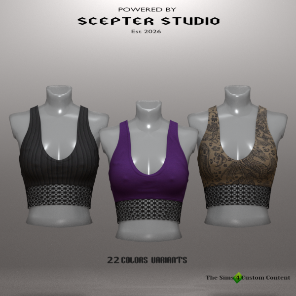Alpha Persephone Set by scepterstudio - The Sims 4 Custom Content