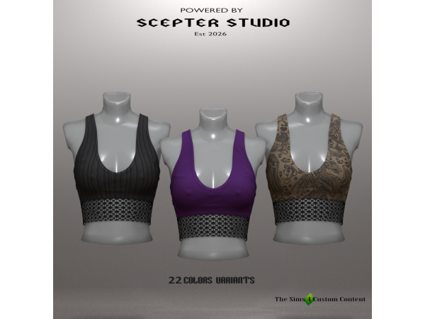 Alpha Persephone Set by Scepterpackage - The Sims 4 Custom Content