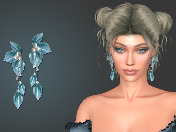 Maxis Match Enchanter Fairy Earrings - The Sims 4 Custom Content