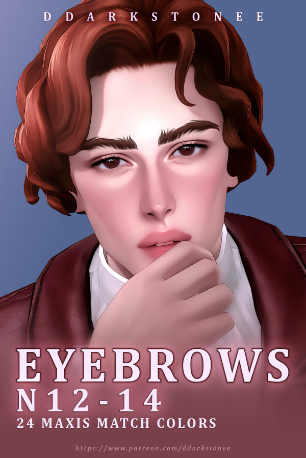 Maxis Match MAXIS MATCH EYEBROWS FOR BOYS by simsfinds - The Sims 4 Custom Content
