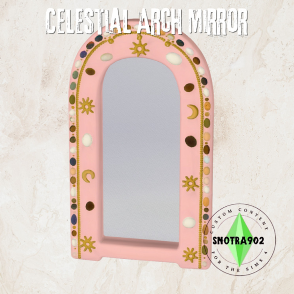 Maxis Match Celestial Arch Mirror by simsfinds - The Sims 4 Custom Content