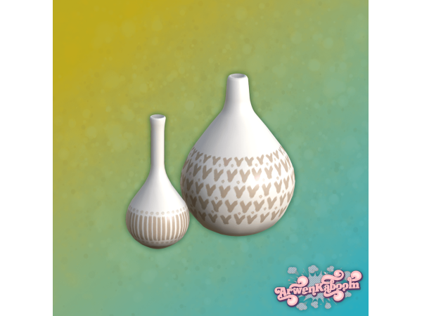 Mix Marabor Vases - The Sims 4 Custom Content