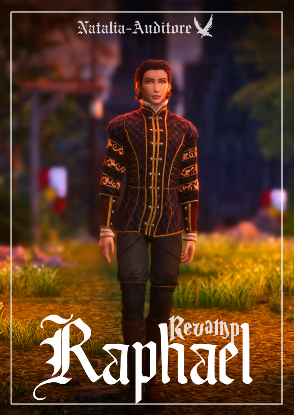 Maxis Match Raphael Revamp by simsfinds - The Sims 4 Custom Content