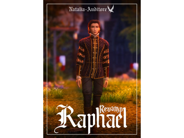 Maxis Match Raphael Revamp by natalia_auditore - The Sims 4 Custom Content