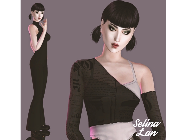 Alpha selinalan flo flo - The Sims 4 Custom Content
