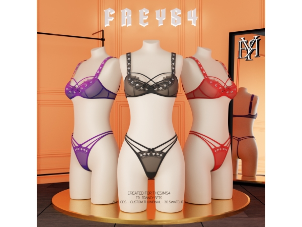 Alpha FR_Francy Sets - The Sims 4 Custom Content