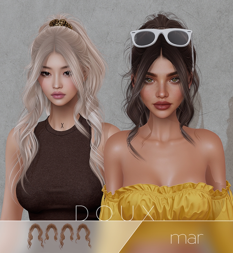 Alpha Doux Mar by douxhair - The Sims 4 Custom Content